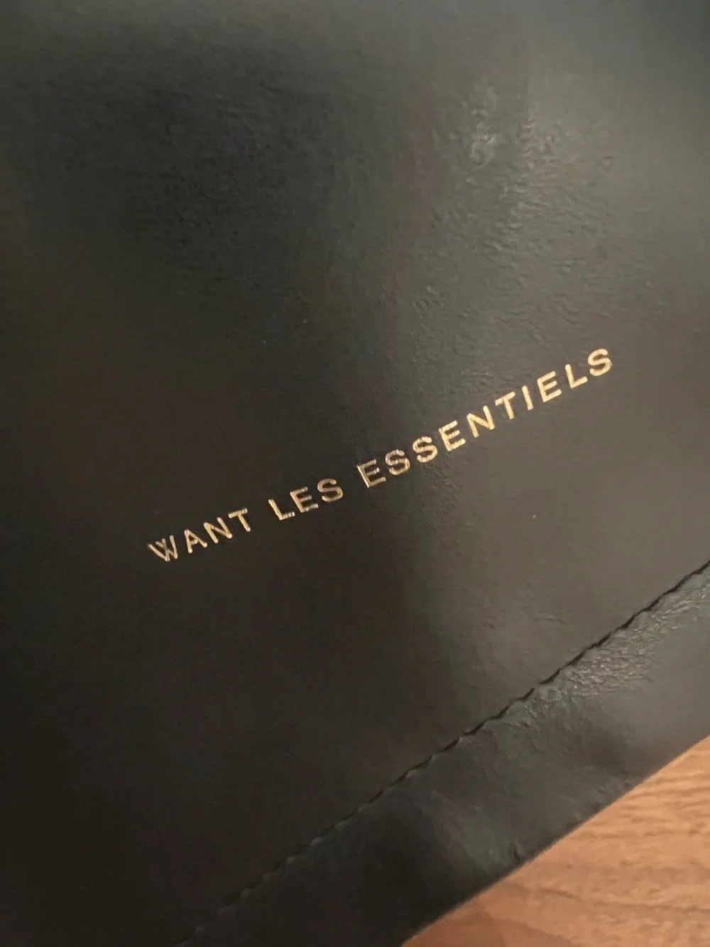 WANT Les Essentiels Smooth Leather  Backpack w/Lock